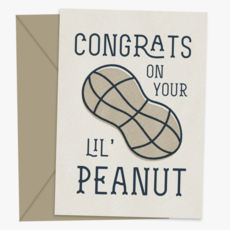 Lil Peanut Baby Shower Card