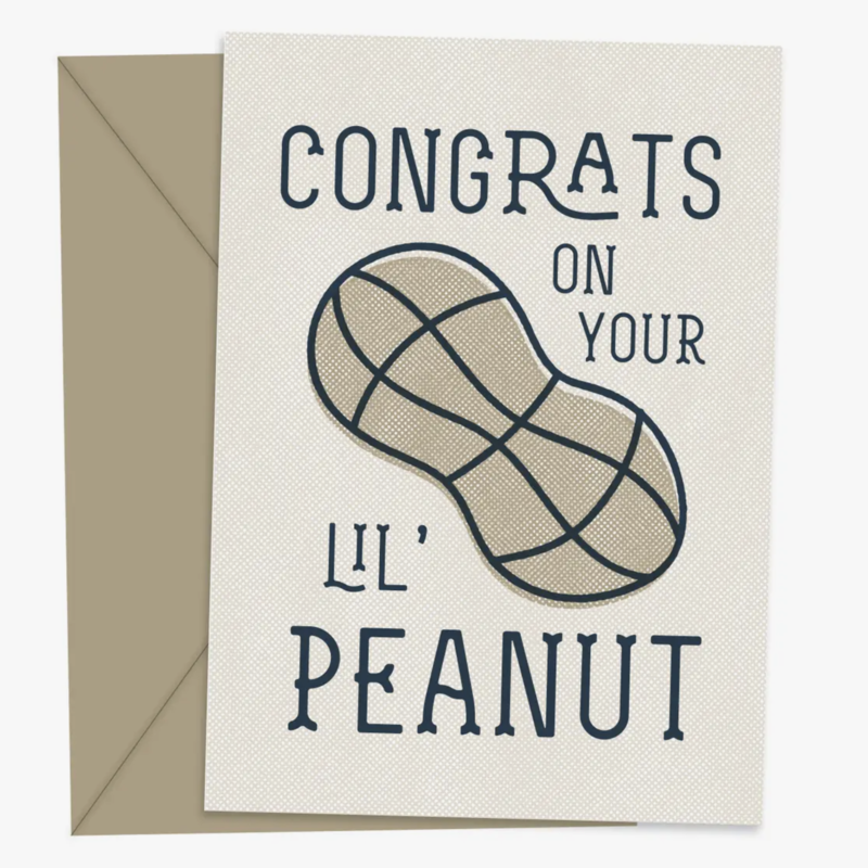 Lil Peanut Baby Shower Card