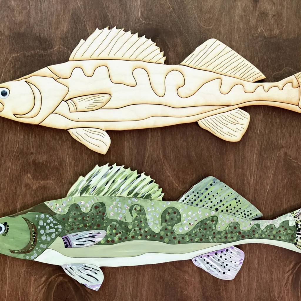 DIY Paint Kit: Walleye