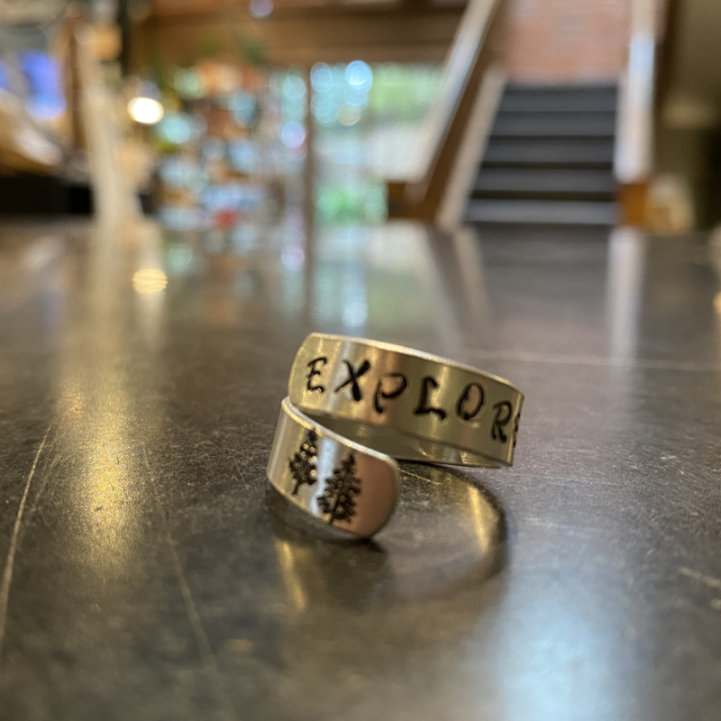 Calm Clam Creations Metal Stamped Ring (Assorted) - Ashley Walton-Beal