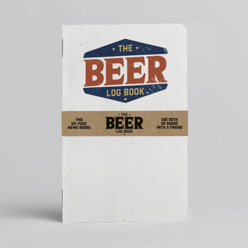 Justin Ryan Books Beer Log Book - Two 20-page books