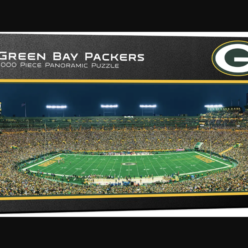 Masterpieces Puzzle Panoramic Puzzle - Packers Lambeau Field 1000 PC