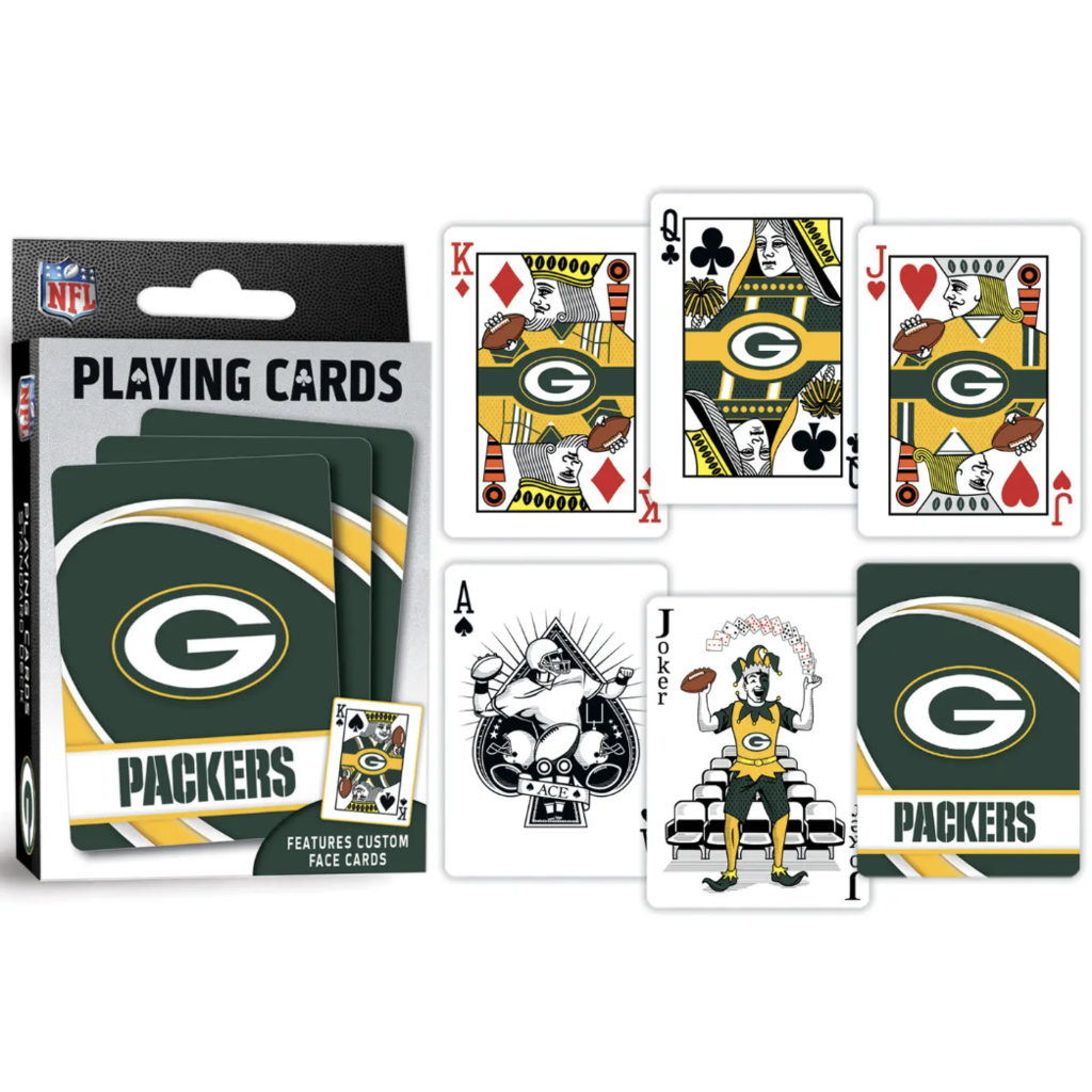 Masterpieces Puzzle Playing Cards - Green Bay Packers