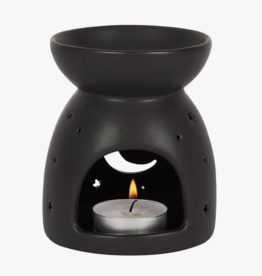 Something Different Black Mystical Moon Oil Burner