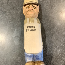 Wood Carving- Food Truck