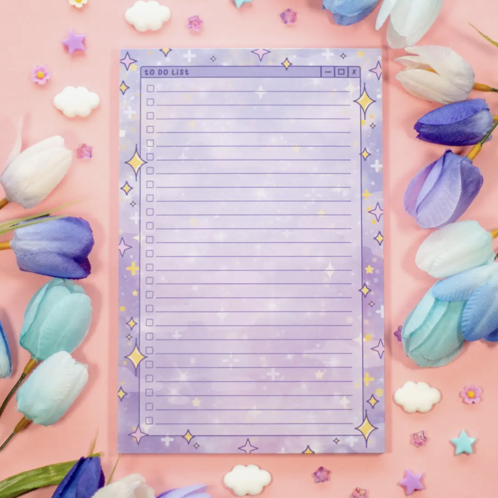 Unicorn Eclipse Sparkles To Do List Planner Pad