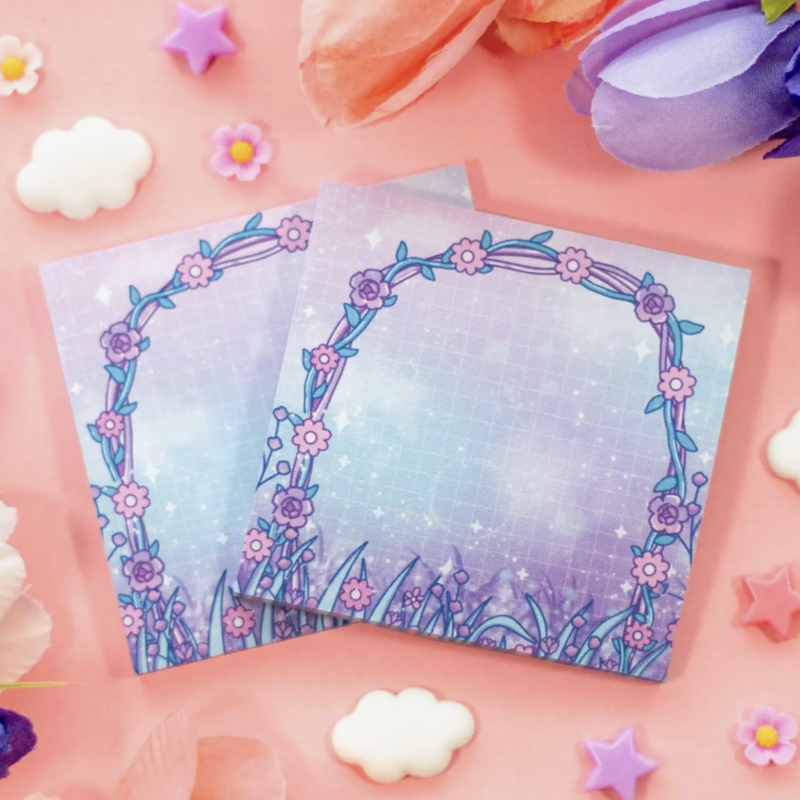 Secret Garden Sticky Notes