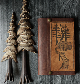 Large Cabin Guest Book Leather Journal