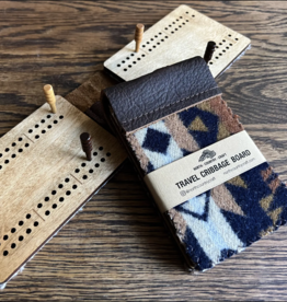 North Country Craft Travel Cribbage Board
