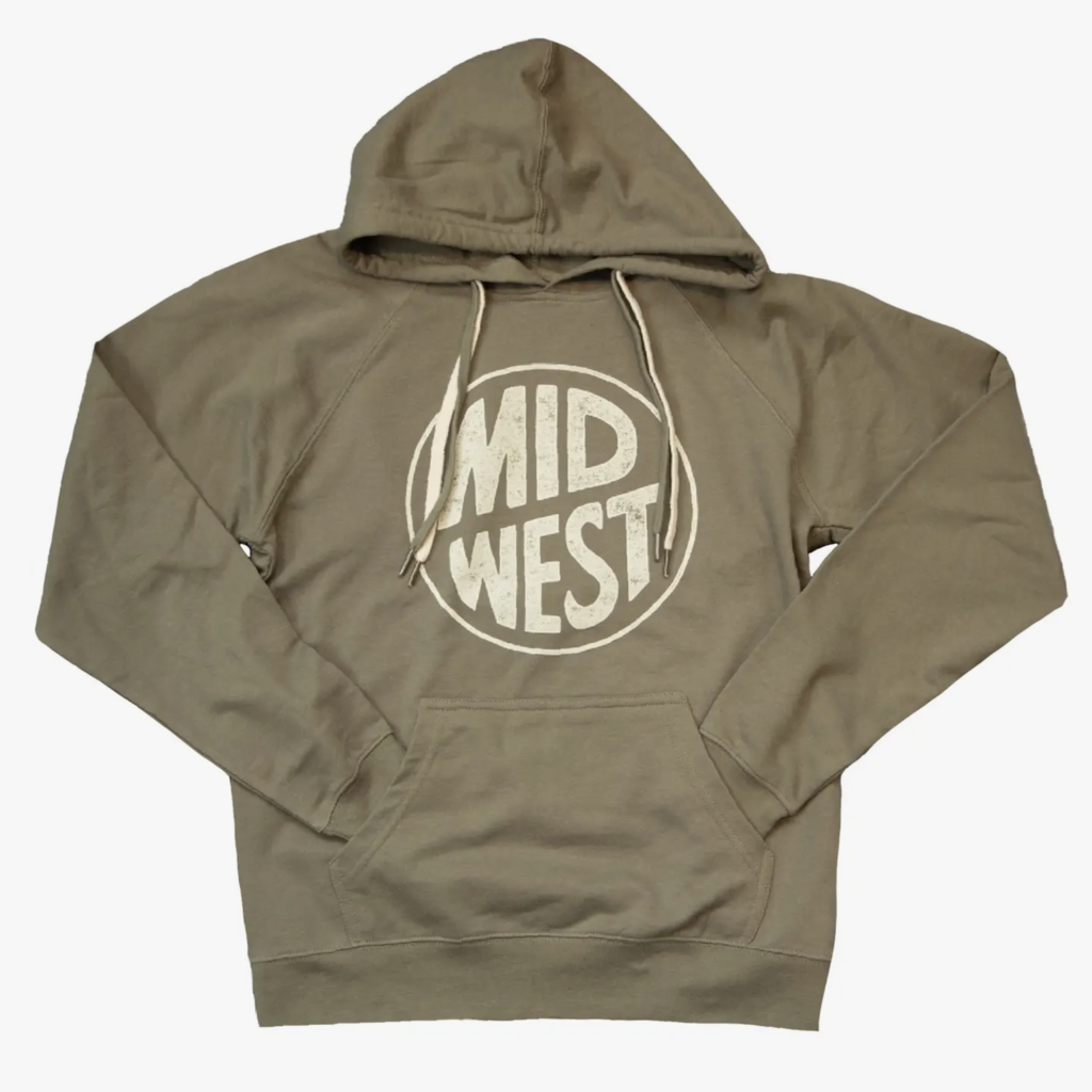 Becker Supply Co. Olive Midwest Circle Hoodie