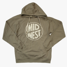 Becker Supply Co. Olive Midwest Circle Hoodie