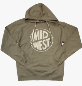 Becker Supply Co. Olive Midwest Circle Hoodie