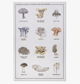 Midwestern Mushrooms Poster