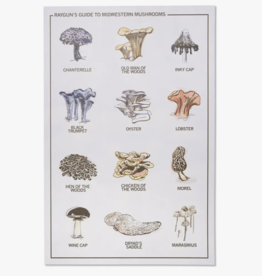 Raygun Midwestern Mushrooms Poster