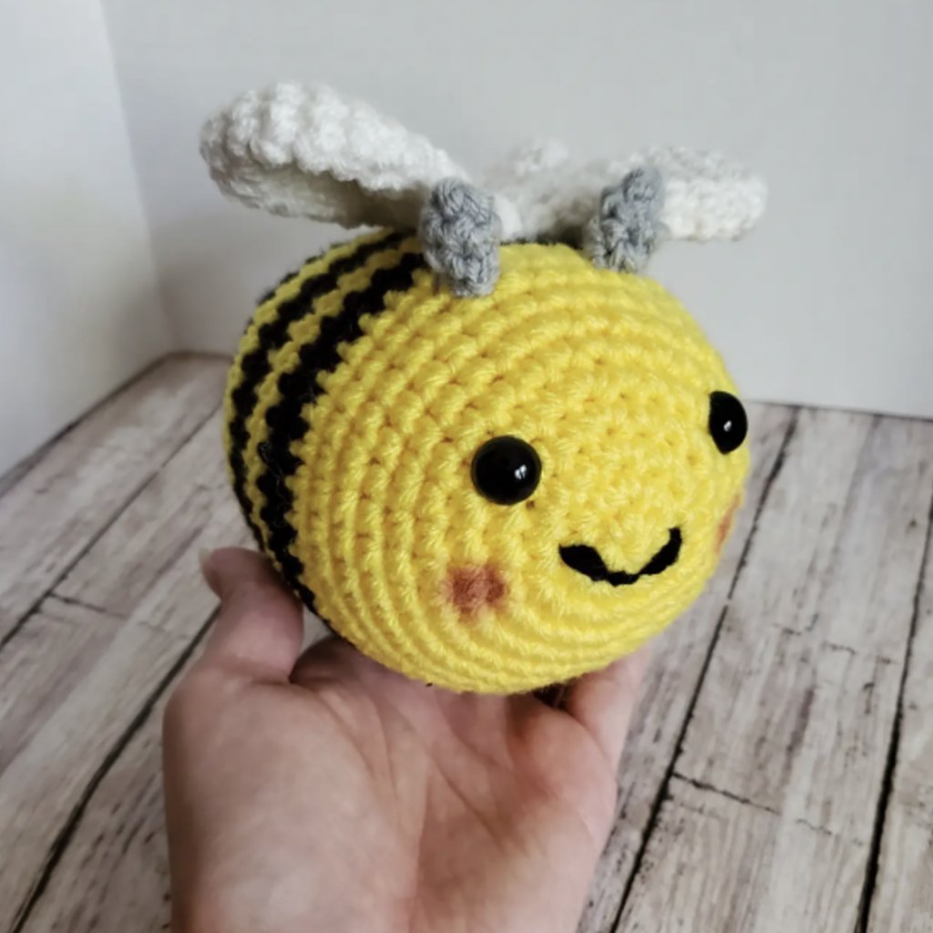Bumble Bee Crochet Plush