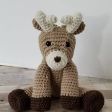 Nickel Creek Stitches LLC Brown Deer Stuffed Animal