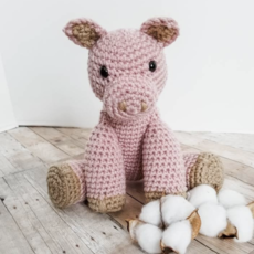 Nickel Creek Stitches LLC Piglet Plush Stuffed Animal