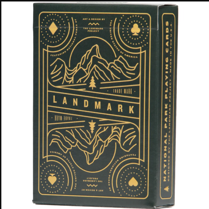 The Landmark Project National Parks Playing Cards