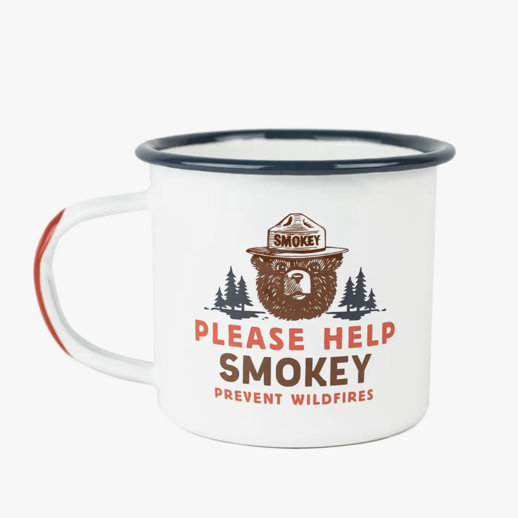 The Landmark Project Please Help Smokey - Enamel Mug