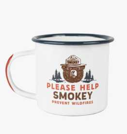 The Landmark Project Please Help Smokey - Enamel Mug