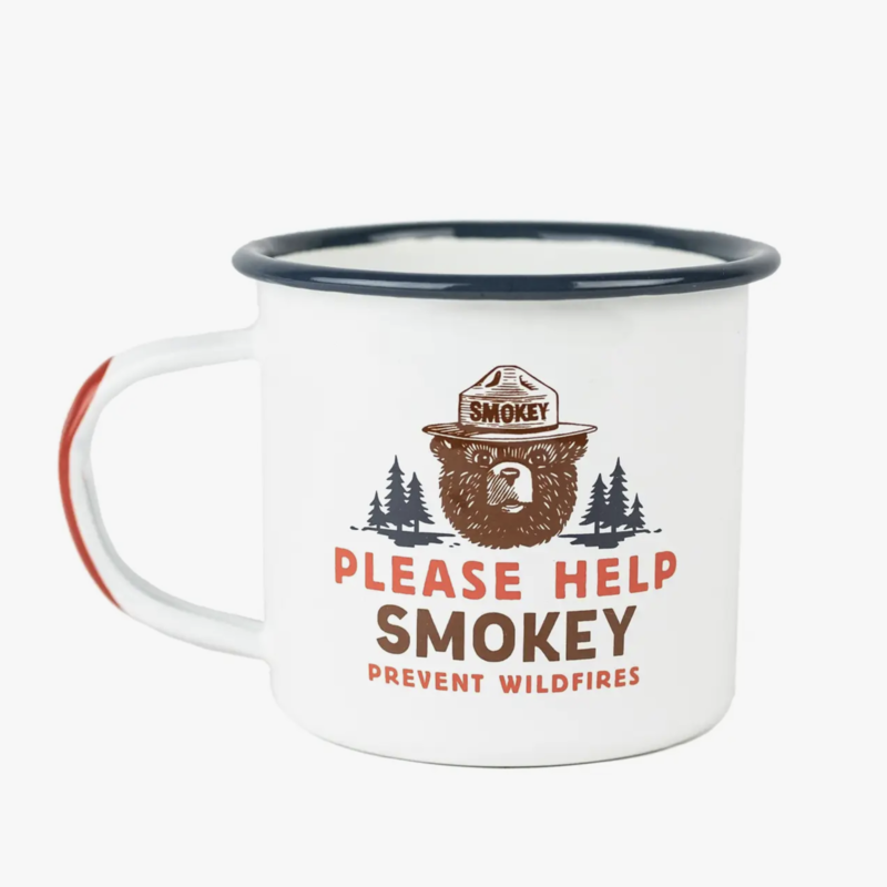 The Landmark Project Please Help Smokey - Enamel Mug