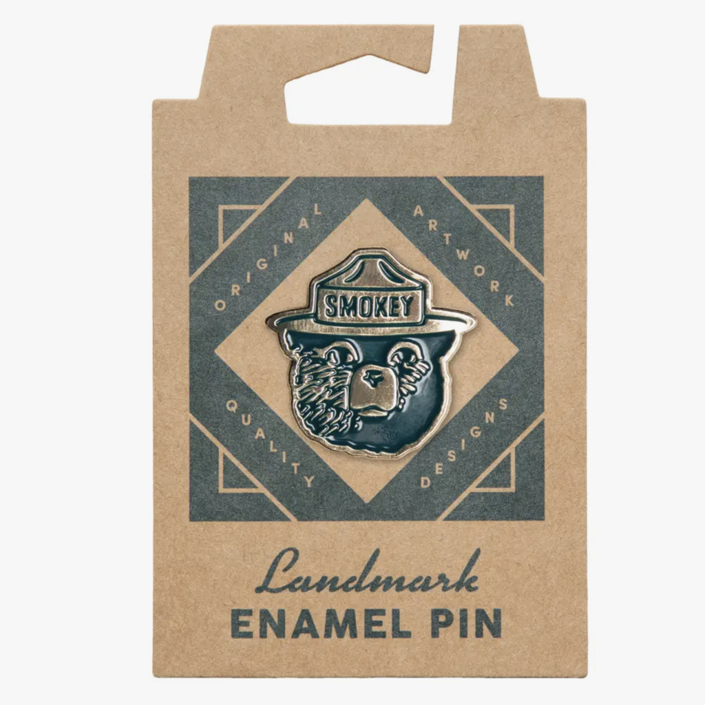 The Landmark Project Enamel Pin - Smokey Bear