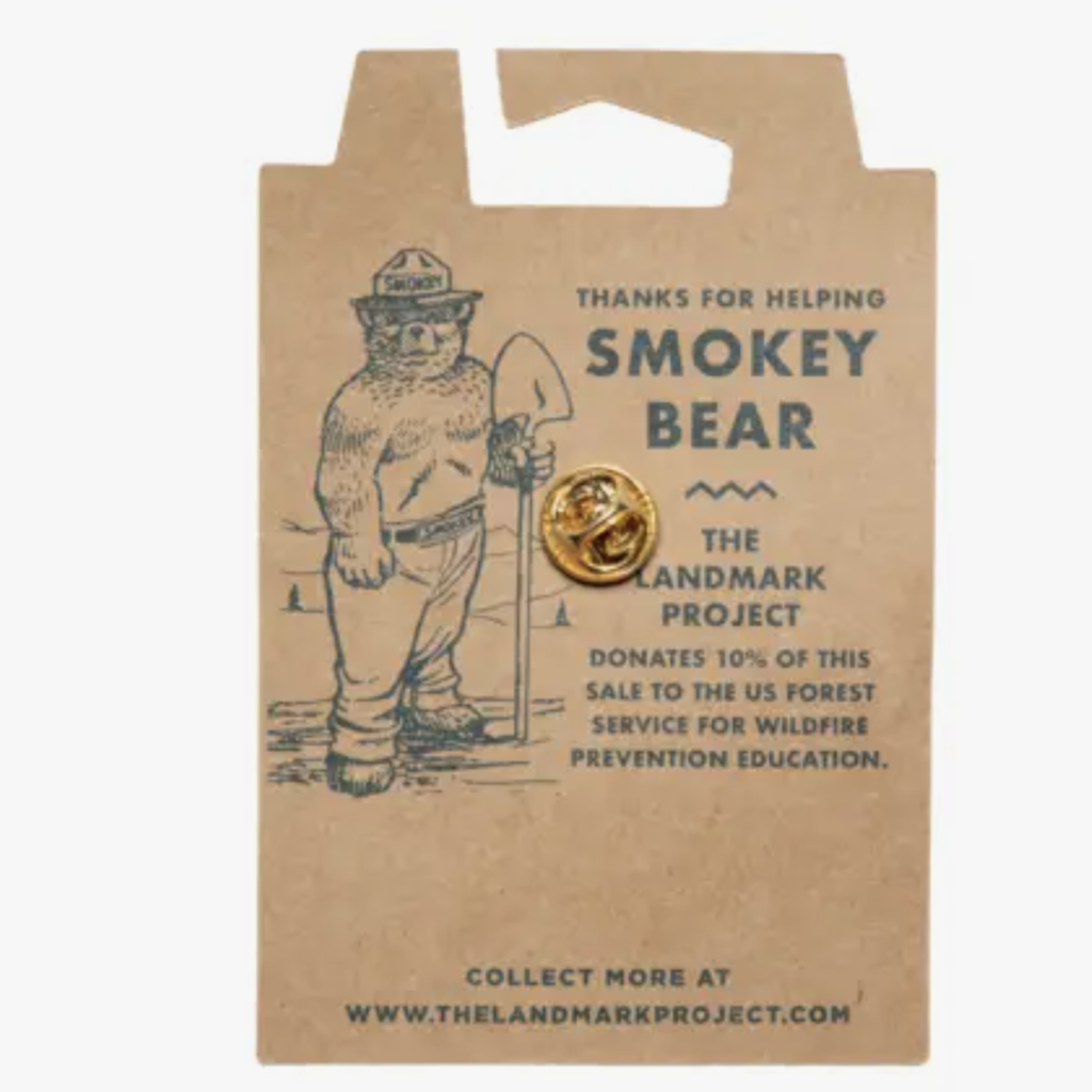 The Landmark Project Enamel Pin - Smokey Bear