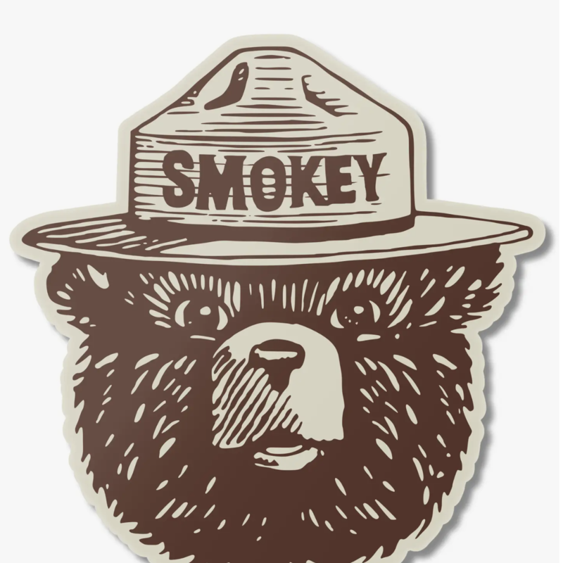 The Landmark Project Magnet - Smokey Bear