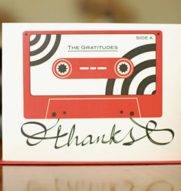 Man vs. George Designs Red Tape - Thank You Card