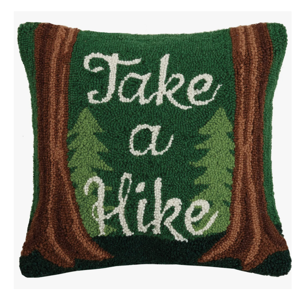Volume One Take a Hike Hook Pillow