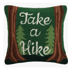Volume One Take a Hike Hook Pillow