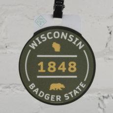 Wisconsin 1848 Sticker