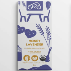 Sted Foods Sted - Honey Lavender Chocolate Bar