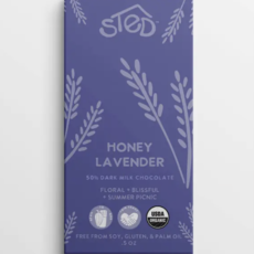 Sted Foods Sted - Mini Honey Lavender Chocolate Bar