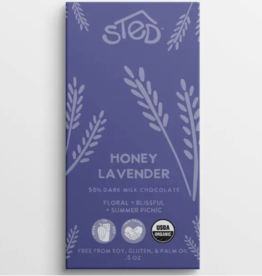 Mini Honey Lavender Chocolate Bar