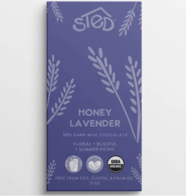 Sted Foods Sted - Mini Honey Lavender Chocolate Bar
