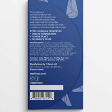 Sted Foods Sted - Mini Cardamom Krumkake Cookie Chocolate Bar