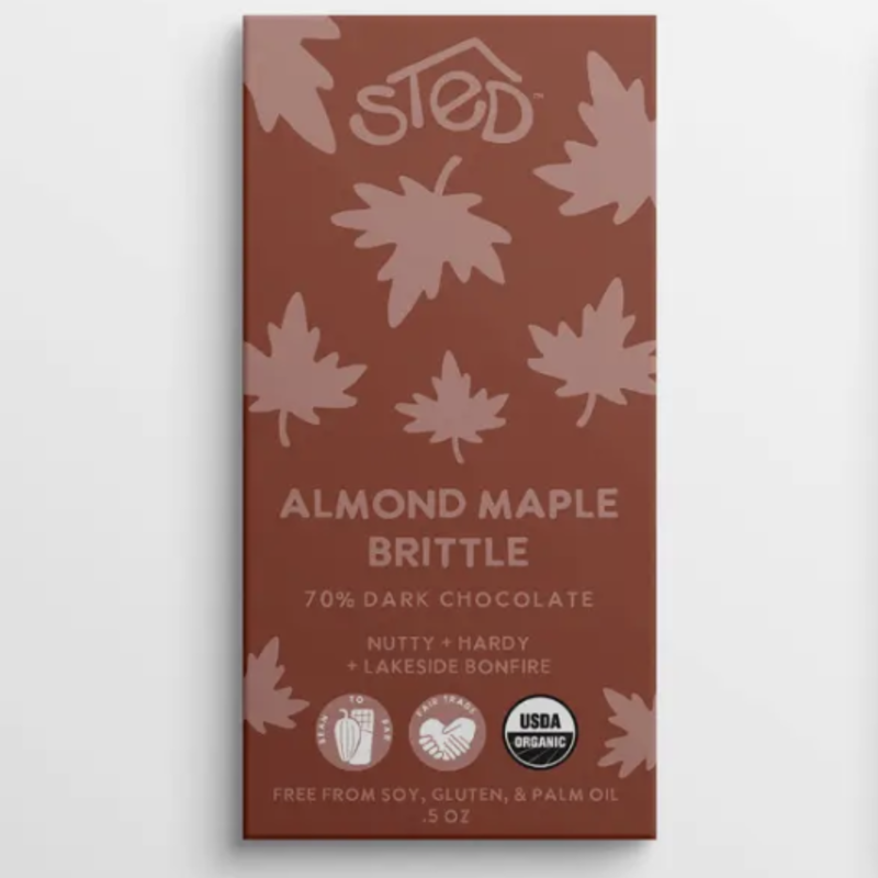 Sted Foods Sted - Mini Almond Maple Brittle