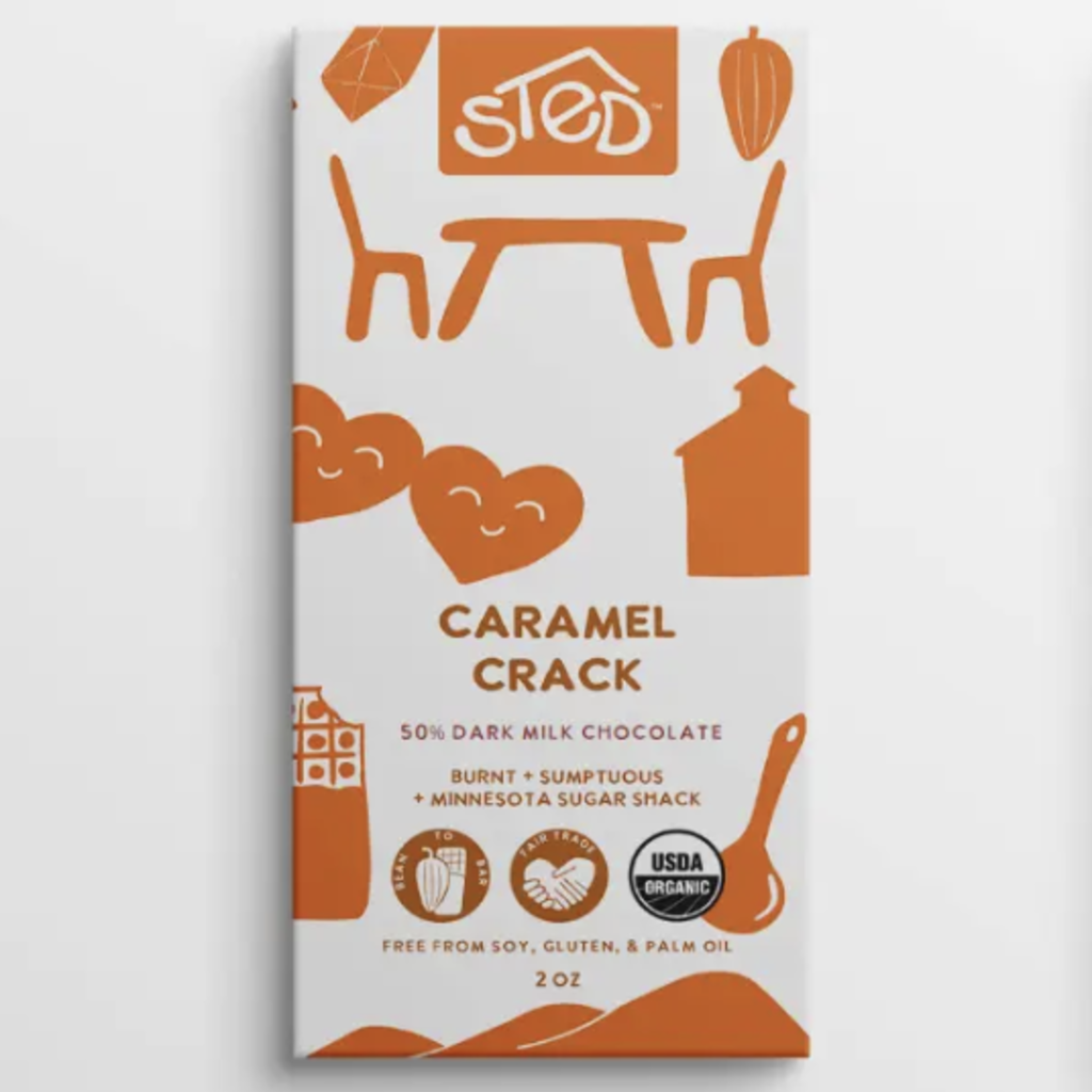 Sted Foods Sted - Caramel Crack Chocolate Bar