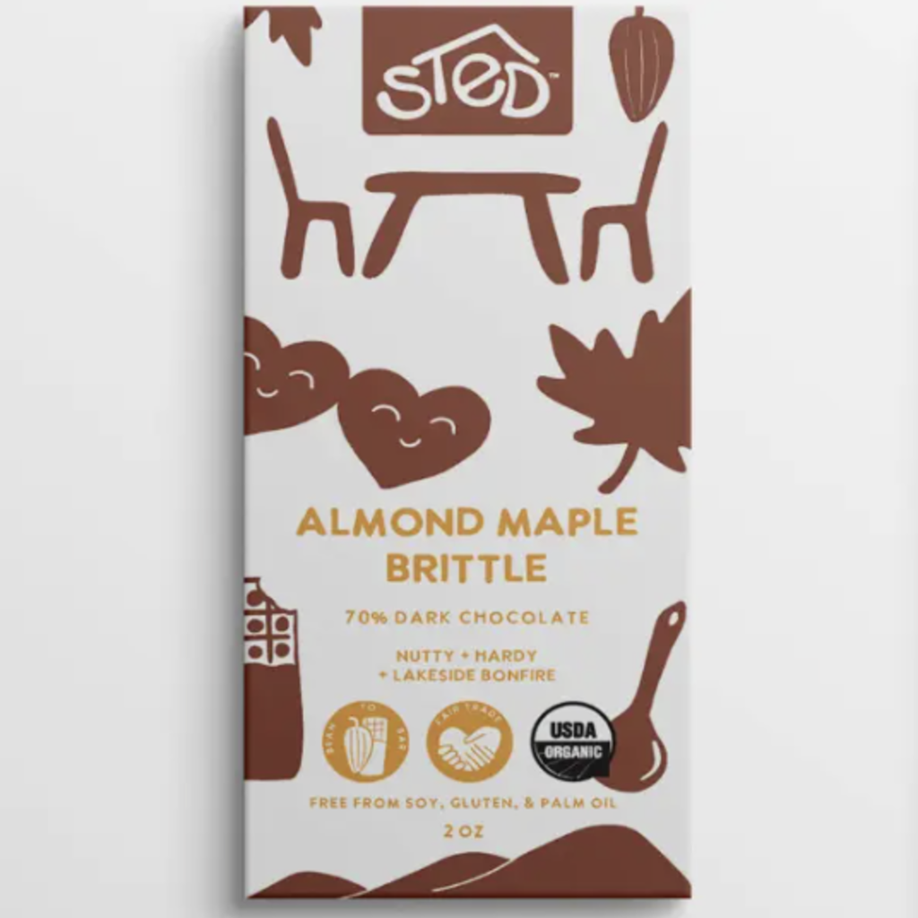 Sted Foods Sted - Almond Maple Brittle