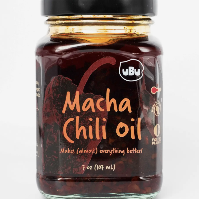 Macha Chili Oil, MIld 7 oz