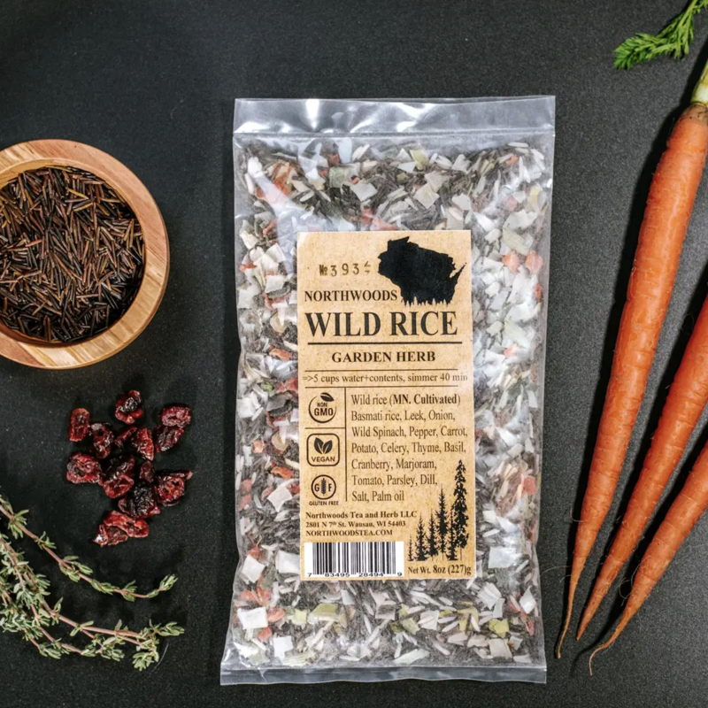 Northwoods Tea & Herb Wild Rice - Garden Herb