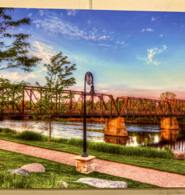 Lloyd Fleig Canvas Print - Phoenix Park Bridge 18x24