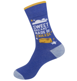 Volume One Socks - Sweet Dreams Are Made Of Cheese