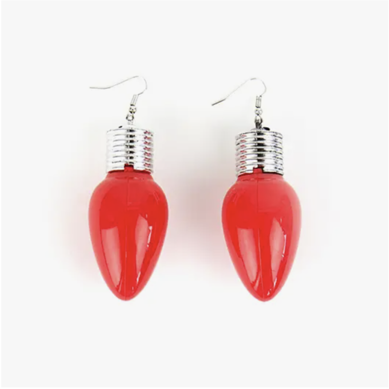 Gift Republic Festive Light Up Christmas Earrings