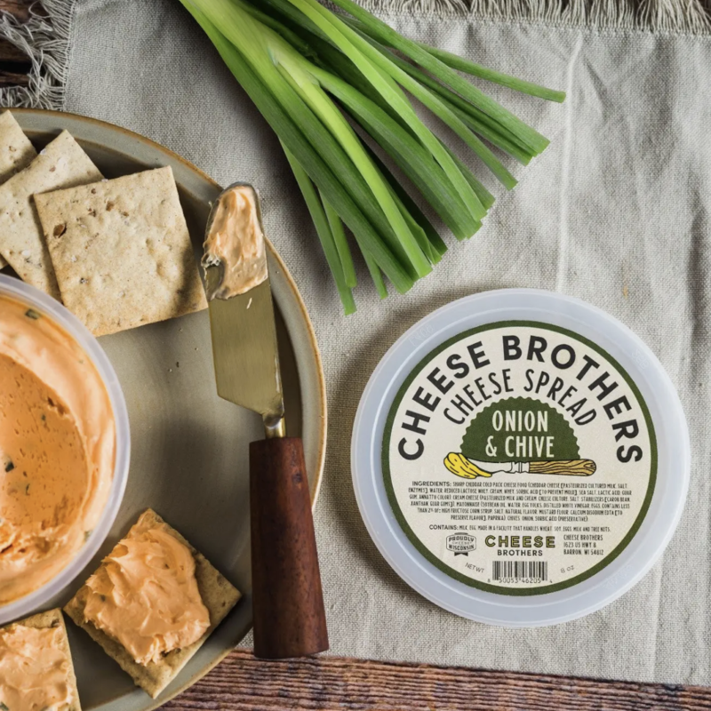 Cheese Brothers Onion and Chive Cheese Spread