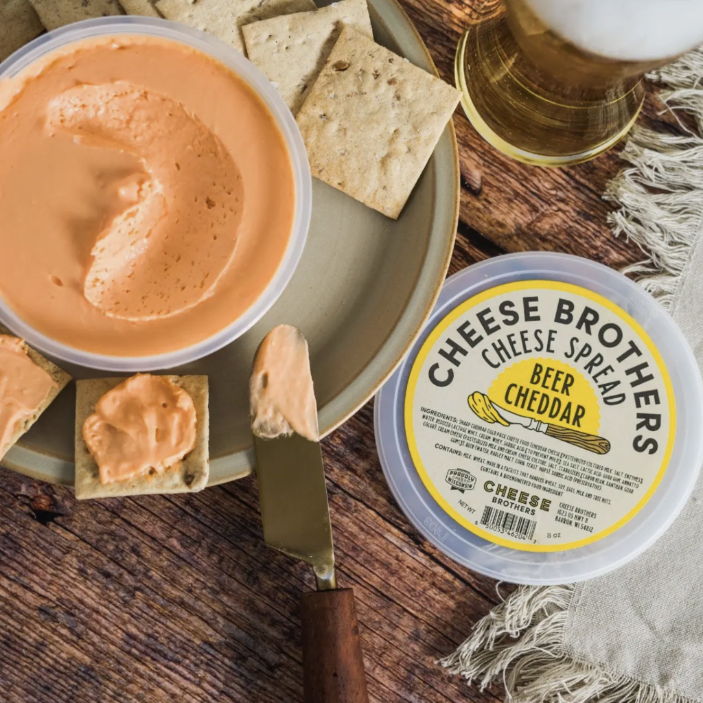 Cheese Brothers Beer Cheddar Cheese Spread
