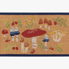 Volume One Door Mat - Field Mushrooms