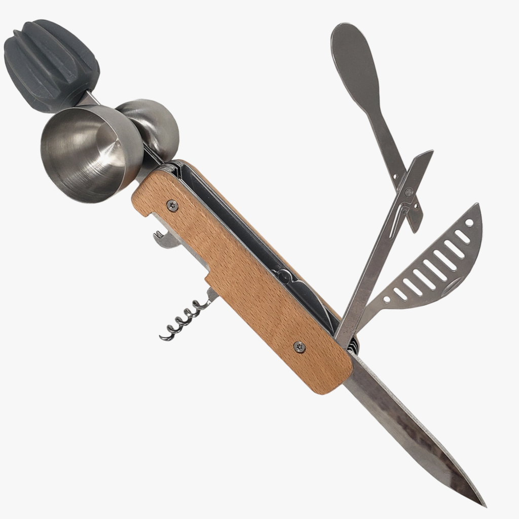 Trixie & Milo Bar-"10"-der Tool- 10 in 1 cocktail/bar tool