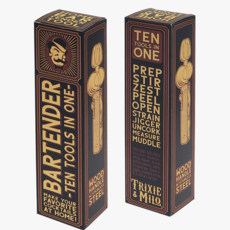 Trixie & Milo Bar-"10"-der Tool- 10 in 1 cocktail/bar tool